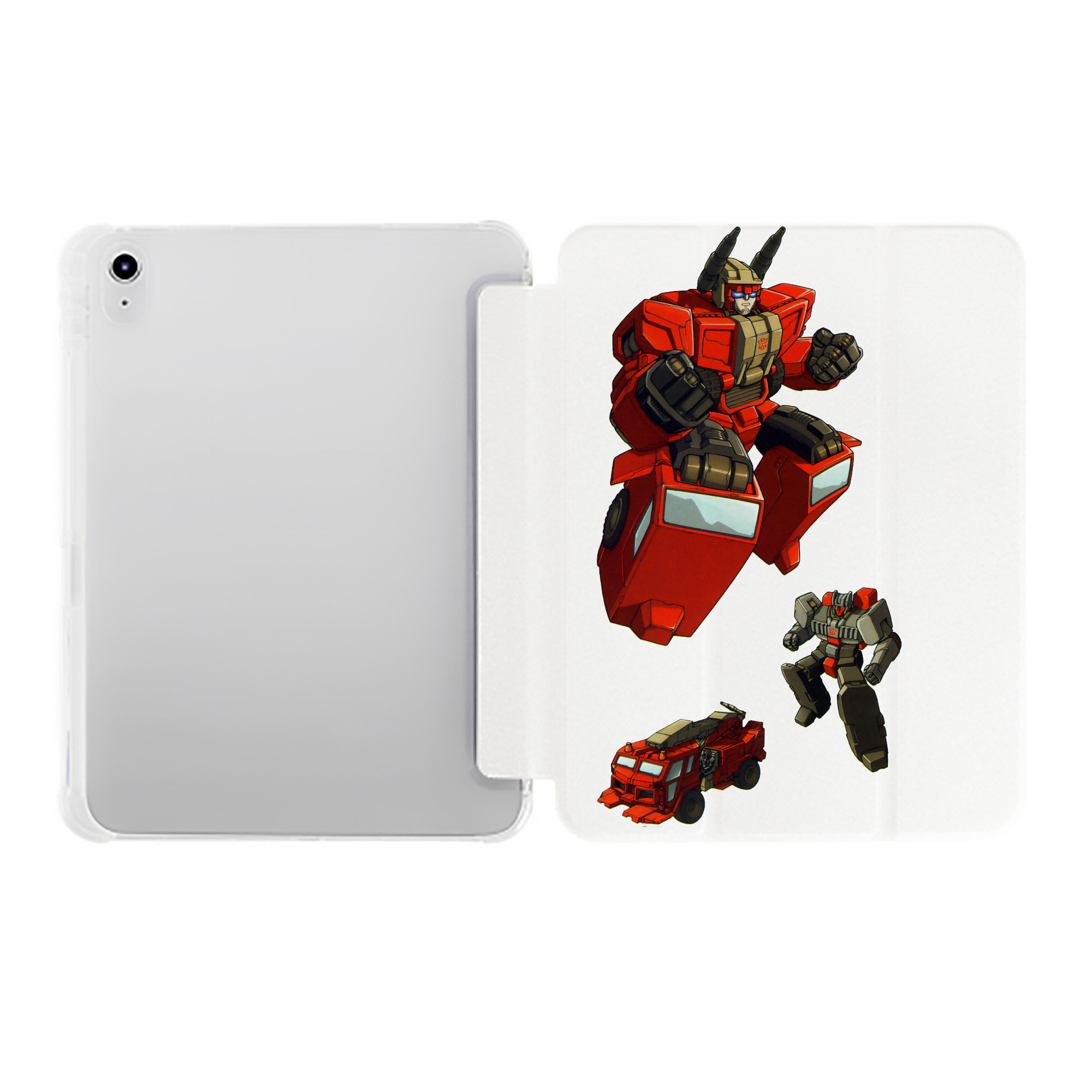（画像用）  IPad ケース ペン収納付き 三つ折りスタンド PUレザー×シリコン 対応機種9.5/10.5/10.9インチ